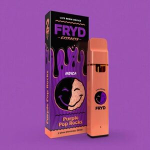 Purple Pop Rocks Fryd | fryd carts | fryd disposable | fryd extracts